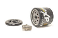 AMS Performance 09+ Nissan GT-R R35 Alpha Billet Oil Filter Adapter w/Street Filter for Cooling Kit