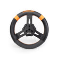 QTR Midget Wheel 11in Round Alum