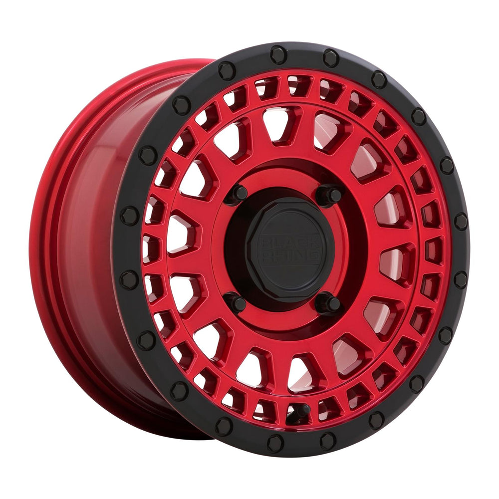 Wheel Pros Black Rhino Hard Alloys - UTV PARKER UTV 14X7 4X136 51 106 C-RED 1470PKR514136R06