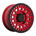 Wheel Pros Black Rhino Hard Alloys - UTV PARKER UTV 14X7 4X136 51 106 C-RED 1470PKR514136R06