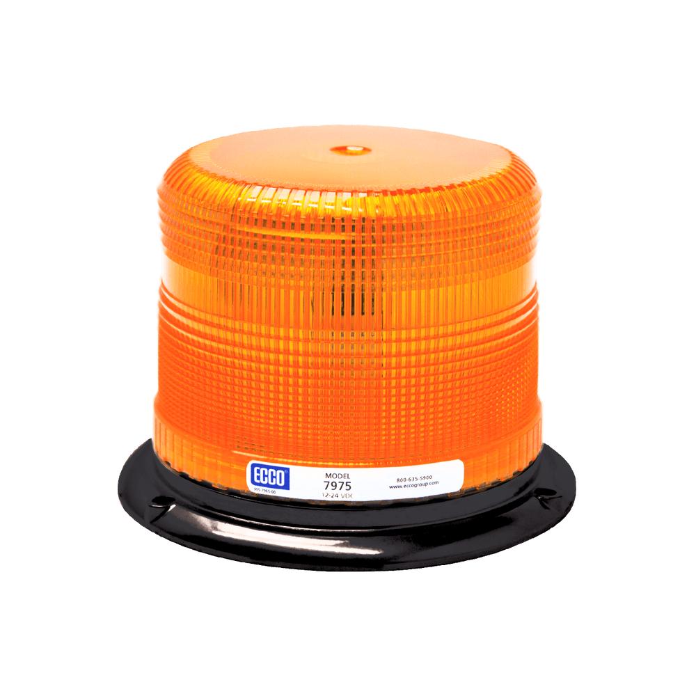 LED BEACON: PULSE II ALUMINUM BASE EPOXY FILLED LOW PROFILE 1224VDC 11 FLASH PATTERNS GREEN