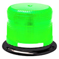 LED BEACON: PULSE II ALUMINUM BASE EPOXY FILLED LOW PROFILE 1224VDC 11 FLASH PATTERNS GREEN