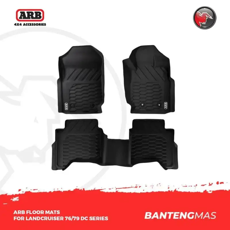 FLOOR MATS FRONT AND REAR SET