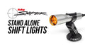 STANDALONE CAN SHIFT LIGHT BLACK TUBE BLUE LED