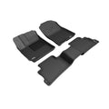 3D MAXpider 2018-2020 Hyundai Kona Kagu 1st & 2nd Row Floormats - Black