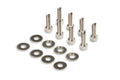 Fabricated Aluminum Valve Covers Silver Finish Fits 1960-1986 Chevrolet 262-400 Gen I Small Block Mr Gasket