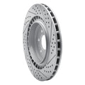 DFC 04-11 Cadillac Cts Rear Left Drilled & Slotted Geoperformance Rotor
