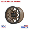 Rough Country 78 Series Wheel | Simulated Beadlock | Bronze/Black | 18x9 | 8x180 | 0mm