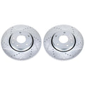 Power Stop 16-19 Mazda CX-5 Front Evolution Drilled & Slotted Rotors - Pair