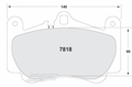 Brembo 97-05 Porsche 911 Carrera 4 (996) HP2 Pads - Front