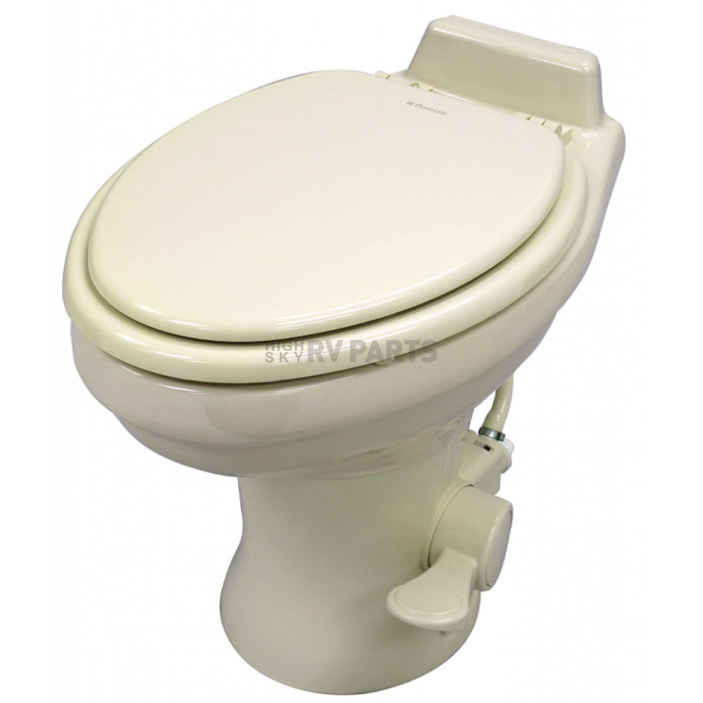 TOILET-TRAVELER 320 W/SPRAY BONE M