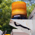 SUPERLED BEACON SAE CLASS 1 HIGH DOME MAGNET (AMBER)