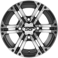 ITP SS 212 14x8 / 4x156 BP / 5+3 Offset Machined Wheel