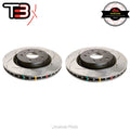 DBA 09-18 Subaru Forester SK 2.5L 2.5i 2.5L T3 Front Slotted 4000 Series Rotor