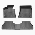 WeatherTech Black Front and Rear Floorliners Fits -20-15 Quatroporte 44565-1-2