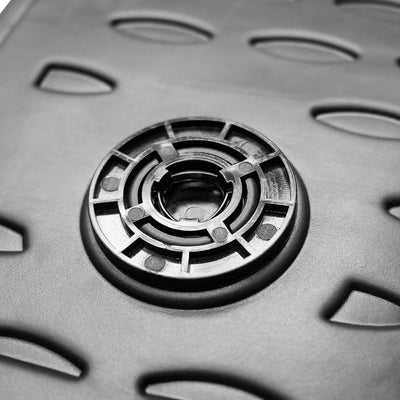 ~(12 lbs. 33X20X6)~ Profile Floor Liners Front and 2nd Row Black 5 Series 2003-2010