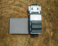 DELTAWING INSTANT AWNING 4.5FT W/LED LIGHT KITBLACK OUT FABRICWATERPROOFUV50