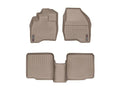 WeatherTech Tan Front and Rear Floorliners Fits -20-19 Explorer 459811-453592