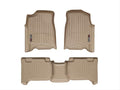 WeatherTech 04-11 Chevrolet Colorado Front and Rear Floorliners - Tan