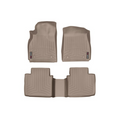 WeatherTech 13+ Cadillac XTS Front and Rear Floorliners - Tan