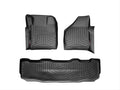 WeatherTech 08-10 Ford F250/F350/F450/F550 Front and Rear Floorliners - Black