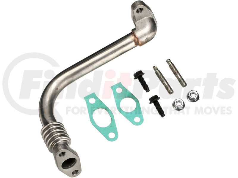 Gates 01-04 Chevrolet Silverado V-8 6.6L Diesel Turbo Oil Drain Line Turbocharger Oil Line
