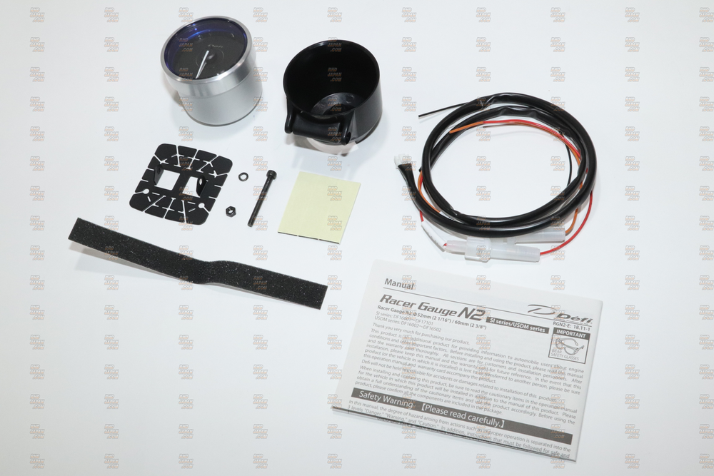 Defi DF Blue Racer N2 Volt Gauge 60mm
