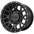 KS135 14X7 4X137 SBLK 38MM