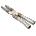 MBRP 15-19 Ford Mustang GT 2.5in Resonator Delete X-Pipe - T409