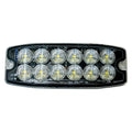 12-LED 30 Function Ultra-Thin Strobe light - Dimensions: 5.25x2.0x0.25 - White Color