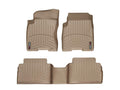 WeatherTech 08-11 Nissan Rogue Front and Rear Floorliners - Tan