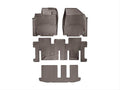 WeatherTech Cocoa Front and Rear Floorliners Fits -20-13 JX 47445-1-2
