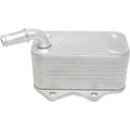 10 ROW SERIES 10000 STACK PLATE TRANS COOLER KIT 90DEG SWIVEL X 3/8 HOSE BARB
