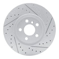 R1 15-25 BMW 228I Gran Coupe Front Right Drilled & Slotted Geoperformance Rotor