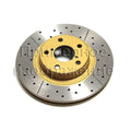 DBA 06-07 Mazda 6 Mazdaspeed 6 Rear Street Series Drilled & Slotted Rotor w/Gold Hat