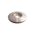 DBA 13-18 Ford Focus ST (w/320mm Front Rotor) Front Drilled & Slotted Street Series Rotor