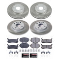 Power Stop 94-97 Mazda Miata Front and Rear Semi-Coated Rotor Kit