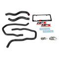 HPS Performance Black Reinforced Silicone Radiator + Heater Hose Kit for Honda 13-17 Accord 2.4L LHD