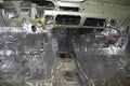 FIREWALL CUSTOM INSULATION KIT POLYMER BLACK BACKING SILVER