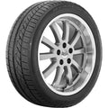 17 IN REPLICA WHEEL CV07A FITS CHEVROLET CORVETTE C6 Z06 RIM 17X9.5 BLACK WHEE
