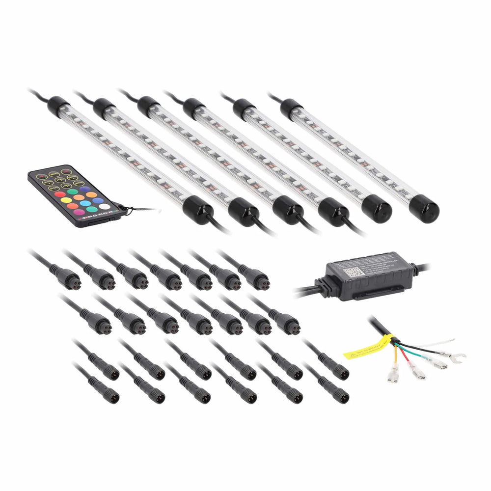CHASING LED VEHICLE GRILLE ACCENT LIGHT KIT