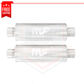 MagnaFlow 7 X 7in. Round Straight-Through Performance Exhaust Muffler 12771