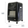 CABINET RADIANT PROPANE HEATER 6 00