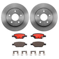 Brembo OE 05-08 Chevrolet Cobalt/08-10 HHR/07-08 Pontiac G5/04-07 Saturn Ion Rear Disc Brake Kit