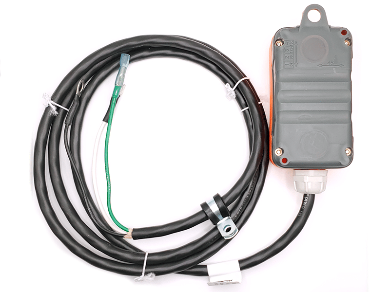 CONTROL BOX WITH 3 WIRE CORD AND CLAMP