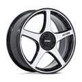 PE003 17X8 5X100/120 G-BLK MCH-FC 3