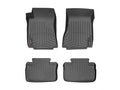 WeatherTech 08-13 Cadillac CTS Front and Rear Floorliners - Black
