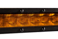 Diode Dynamics 18 In LED Light Bar Single Row Straight - Amber Wide Each Stage Series