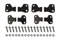 18C WRANGLER UNLIMITED/20C GLADIATOR DOOR HINGE SET BLACK