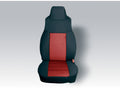 Neoprene seat cover, Rugged Ridge, fronts (pair), red, 91-95 Wrangler
